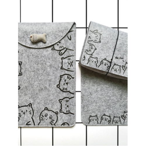 輕便極簡MacbookPro蘋果13.31415.6寸電腦緩沖包毛氈內膽包保護套