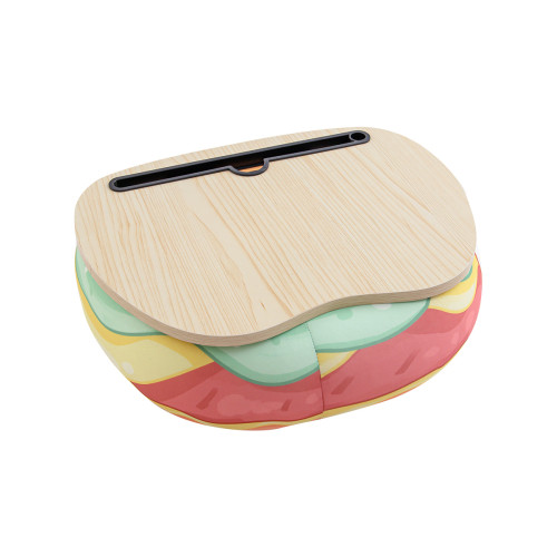 筆電磁吸膝上桌軟墊托盤桌懶人膝蓋床上電腦桌靠墊平板桌學生