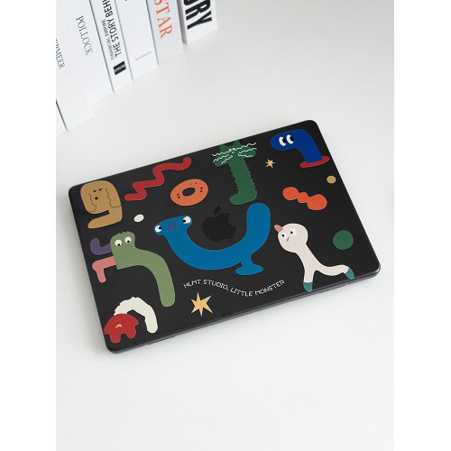 適用macbook保護殼2024款macbookair蘋果15電腦macbookpro筆電13.3寸保護套M1華爲matebook14可愛16寸xpro