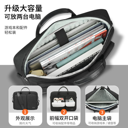 適用於華碩天選6Pro/5pro/4電腦包16寸15.6/17.3Plus FX607/FX507/FX608/FA507手提單肩包氣囊防摔後後背包