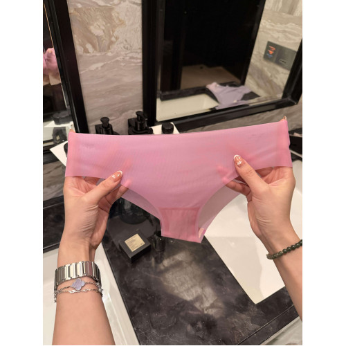 我原稱之爲天花板！超薄無痕女士三角褲純色運動冰絲棉質低腰內褲