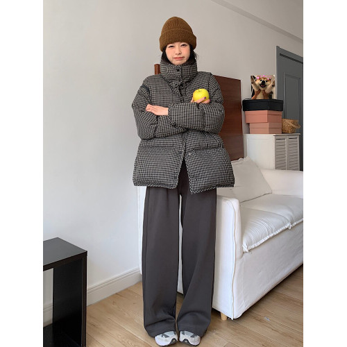 OOKSTUDIOS今年繼續陪你過冬返場保命褲子加絨運動褲女濶腿拖地褲