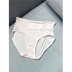 鄭任性時尚簡約氣質女款輕薄透氣真絲內褲100%桑蠶絲純色中腰內褲