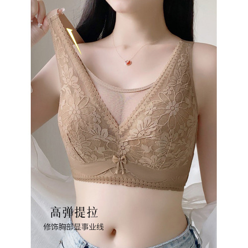 大碼內衣女夏季超薄款全罩杯大胸顯小聚攏收副乳防下垂塑形文胸罩