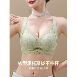 都市麗人內衣女小胸聚攏顯大無鋼圈提拉防下垂收副乳調整型文胸罩