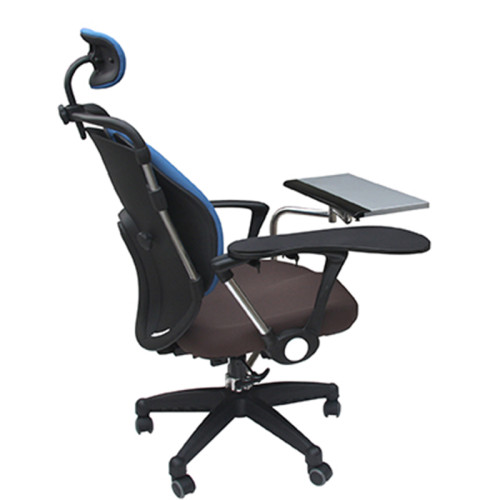 OK托筆電支架電腦鍵盤滑鼠托架懶人頸椎升降萬向多功能辦公轉椅