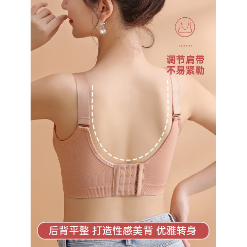 都市麗人內衣女無鋼圈小胸聚攏收副乳防下垂2025年新款爆款平胸專