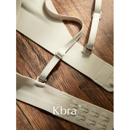 Kbra液態果凍無痕內衣女小胸聚攏無鋼圈軟支撐防下垂收副乳文胸罩