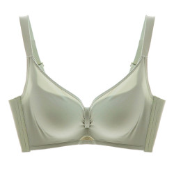 嬰兒棉無鋼圈小胸聚攏文胸調整型無痕內衣女收副乳上托胸罩防下垂