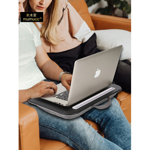 mumucc懶人筆記型電腦桌學生宿捨床上可移動多功能可攜式抱枕小桌子