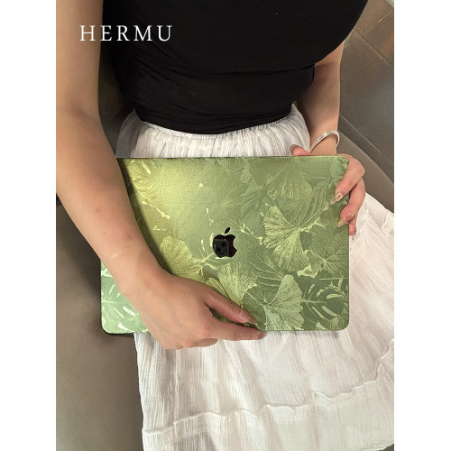 禾沐小清新2026款M5皮質M4macbookpro保護殼13寸air軟14寸適用M1蘋果電腦保護套m3透明15筆電m2全包外殼16