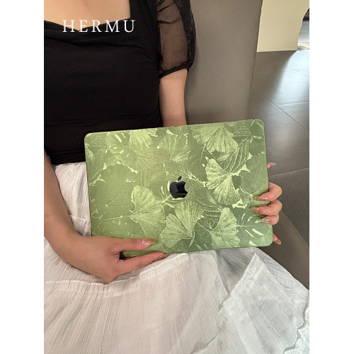 禾沐小清新2026款M5皮質M4macbookpro保護殼13寸air軟14寸適用M1蘋果電腦保護套m3透明15筆電m2全包外殼16