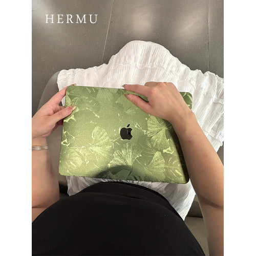禾沐小清新2026款M5皮質M4macbookpro保護殼13寸air軟14寸適用M1蘋果電腦保護套m3透明15筆電m2全包外殼16