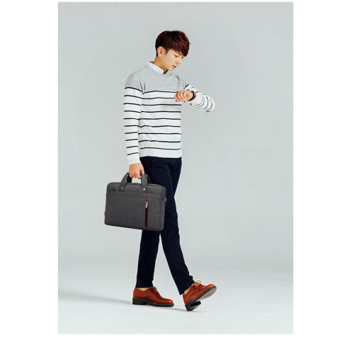 加寬加厚筆電包大容量商務13.3/14/15/16/17.3寸男女單肩手提電腦包防水防震斜背公文包