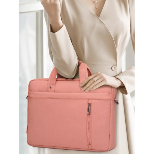 加寬加厚筆電包大容量商務13.3/14/15/16/17.3寸男女單肩手提電腦包防水防震斜背公文包