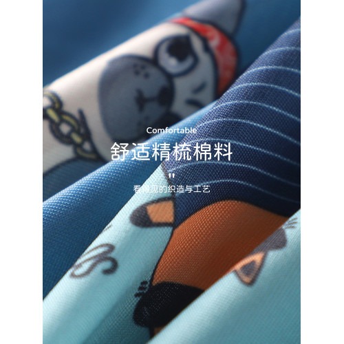 男士內褲男款純棉平角褲寬鬆100%全棉襠大碼青少年男生四角短褲衩