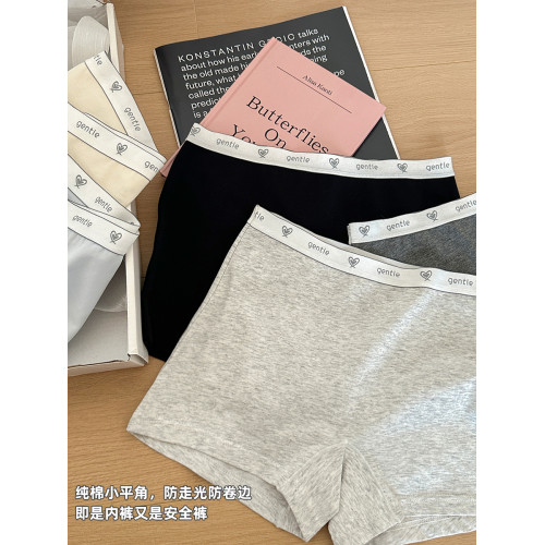 女式四角平角女士內褲女生純棉夏薄款短褲防走光安全褲內褲二合一