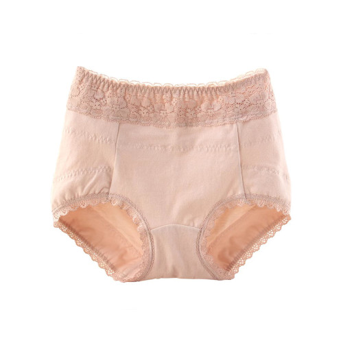 2條裝女士高腰收腹內褲産後提臀包臀純棉襠棉質面料塑身平角褲