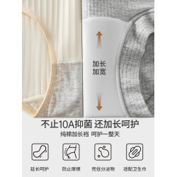 都市麗人平角女士內褲純棉2025新款全棉抗菌襠全包臀大碼四角短褲