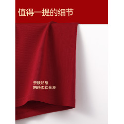 貓人本命年男士內褲純棉紅色2026新款四角褲男款透氣平角短褲馬年