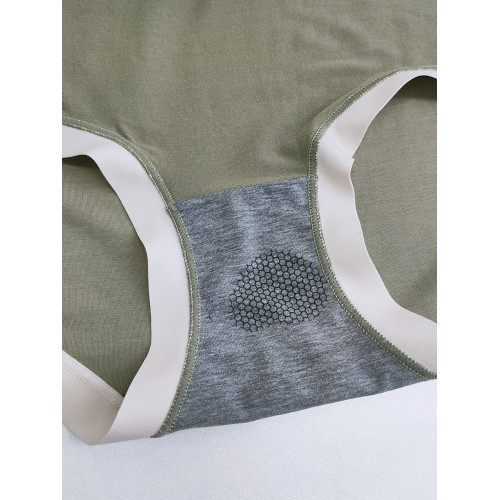 彩田內褲女莫代爾中高腰31791面膜褲純色無痕柔軟彈力包臀舒適