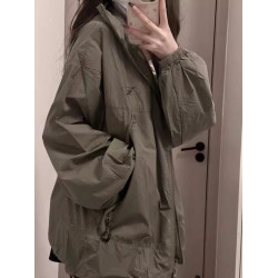 大碼防曬衣女2025秋冬新款戶外冰絲透氣小個子薄外套夏天防曬服潮