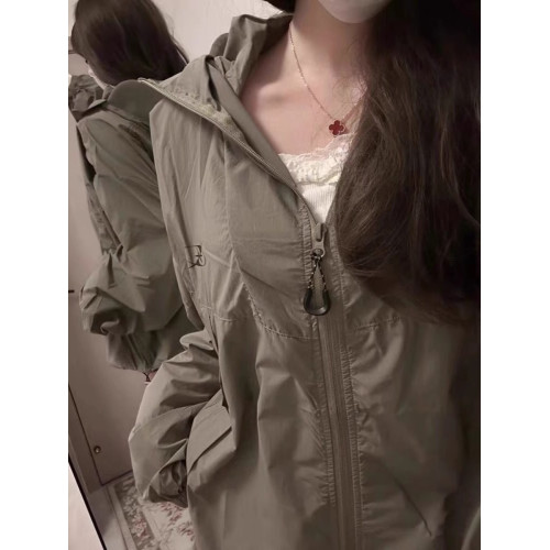 大碼防曬衣女2025秋冬新款戶外冰絲透氣小個子薄外套夏天防曬服潮