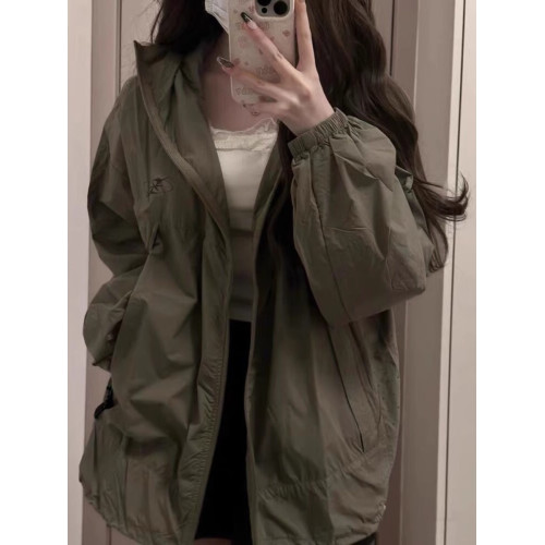 大碼防曬衣女2025秋冬新款戶外冰絲透氣小個子薄外套夏天防曬服潮