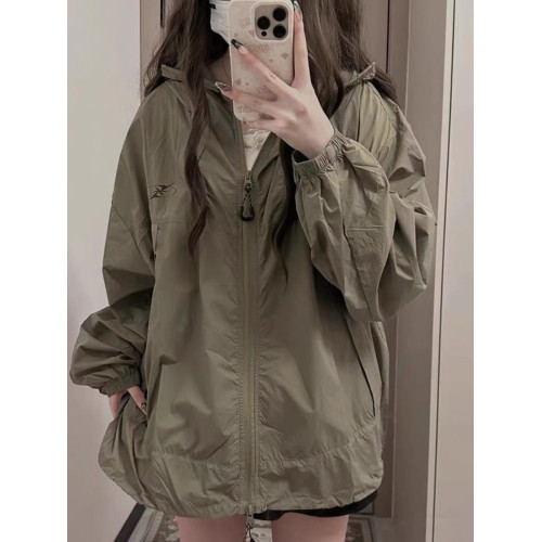 大碼防曬衣女2025秋冬新款戶外冰絲透氣小個子薄外套夏天防曬服潮