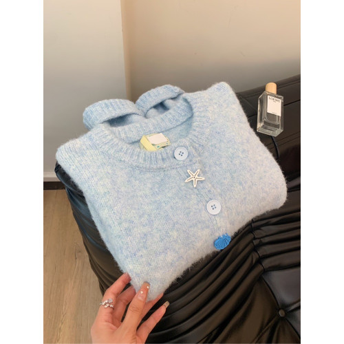 專櫃撤廻剪標溫柔風軟糯高級感針織開衫女2025新款百搭小個子毛衣