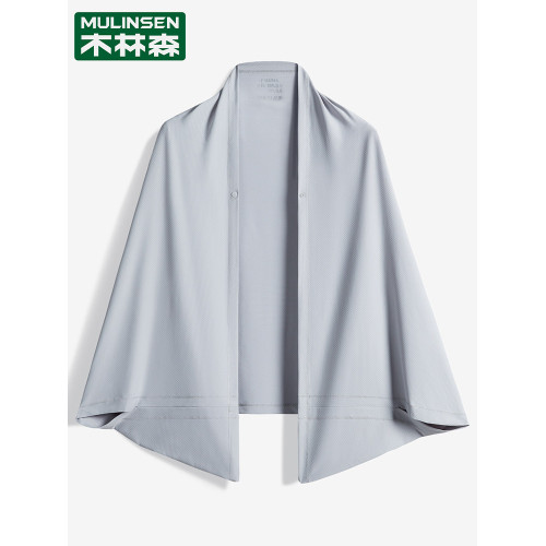 木林森2024新款防曬披風女夏季UPF50+防紫外線冰絲防曬衣騎行鬥篷