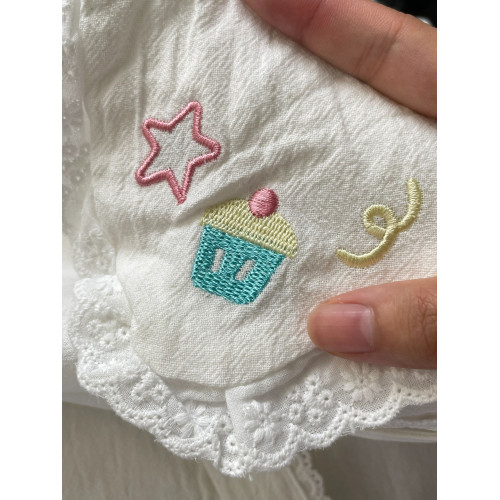 日系軟妹可愛娃娃領白色長袖襯衫女夏季新款學院風復古百搭jk上衣