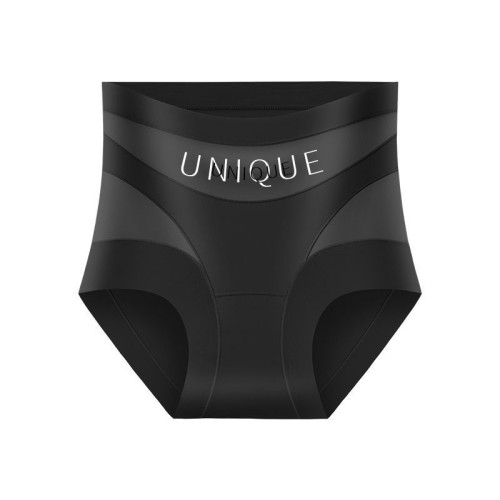 草本同款unique高腰收腹內褲 2025新款薄款冰絲無痕透氣平角褲女