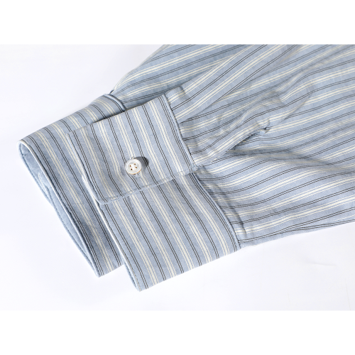 XinmonLee韓系秋冬復古條紋襯衣外套氣質寬鬆慵懶風別致絨面襯衫