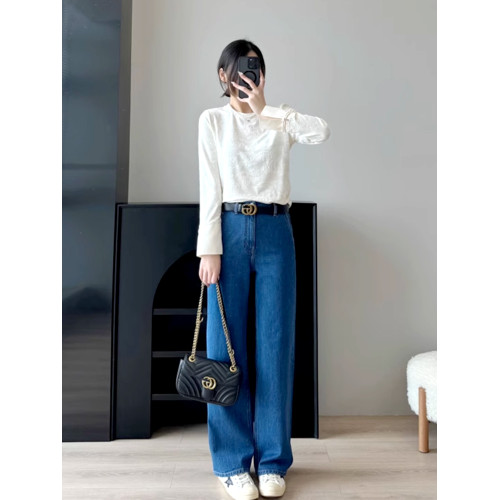 【浮雕提花】新中式圓領長袖打底衫2026秋季新款國風襯衫T恤上衣