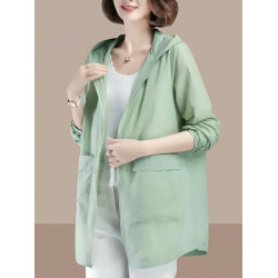 夏季中長款外套韓版時尚防紫外線防曬服女薄款新款透氣防曬衣