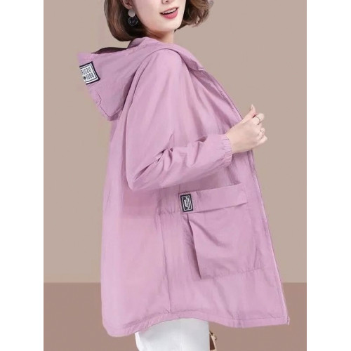 夏季中長款外套韓版時尚防紫外線防曬服女薄款新款透氣防曬衣