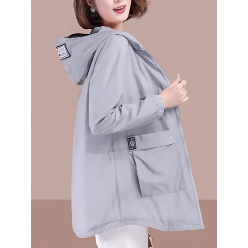 夏季中長款外套韓版時尚防紫外線防曬服女薄款新款透氣防曬衣