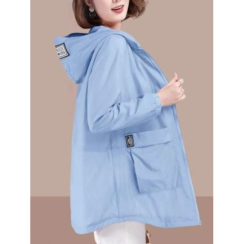 夏季中長款外套韓版時尚防紫外線防曬服女薄款新款透氣防曬衣