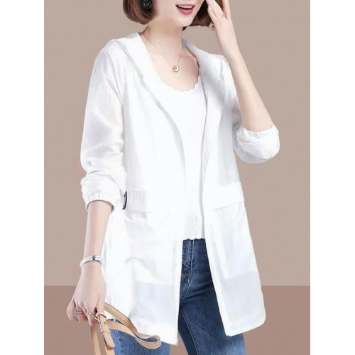 夏季中長款外套韓版時尚防紫外線防曬服女薄款新款透氣防曬衣