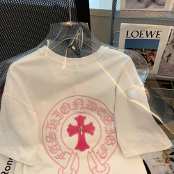 撿漏~十字架短袖t恤女寬鬆oversize潮牌美式復古小衆高街白色上衣