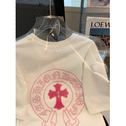 撿漏~專櫃撤廻大牌美式國潮oversize印花正肩短袖t恤男女