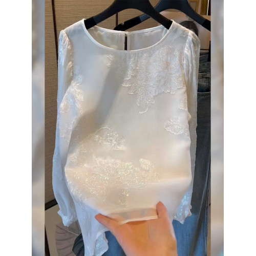 新中式國風復古洋氣減齡上衣女2026夏季新款高級輕奢絲滑修身襯衫