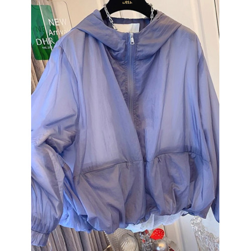 薄款防曬衣女短款2026夏季新款防紫外線透氣防曬服戶外防曬衫外套