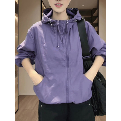 2026夏季新款女士防曬衣戶外透氣沖鋒衣爆款防曬服女裝防曬衫外套