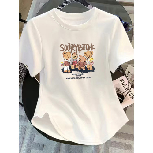 十三行女裝歐洲站2026年夏季新款純棉短袖t恤女歐貨寬鬆顯瘦上衣