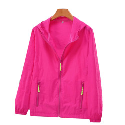 防曬衣女2024新款夏季薄款防曬服防紫外線透氣長袖寬鬆大碼短外套