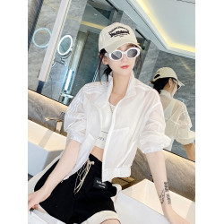 防曬衣女2025年新款寬鬆薄款透氣防曬棒球服上衣短款休閒運動外套