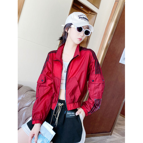 防曬衣女2025年新款寬鬆薄款透氣防曬棒球服上衣短款休閒運動外套