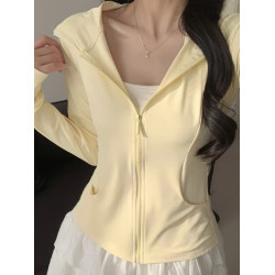 冰絲防曬休閒女夏季修身觸感面料外套收腰顯瘦上衣2025新款設計感